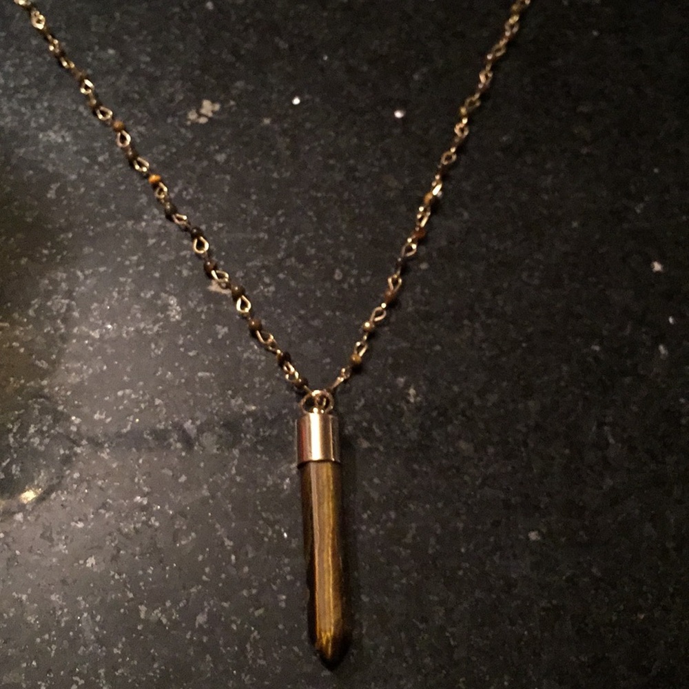 New Tigers Eye Necklace